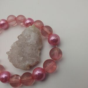 Pretty in pink stretch bracelet‎